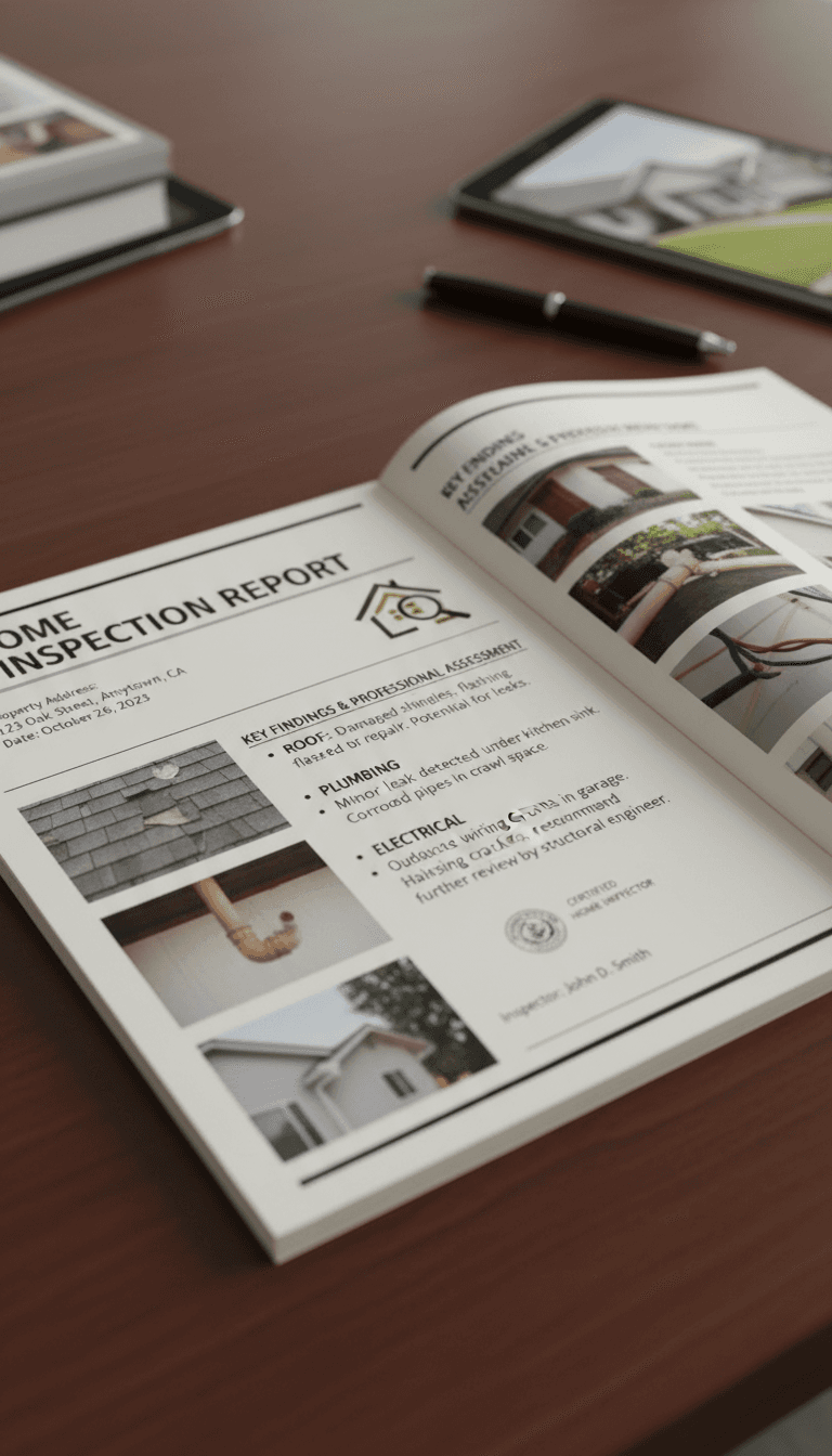 Home inspection report